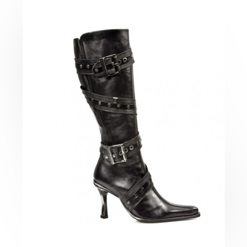 New Rock MALICIA M-9029-C10 High Heel Boots